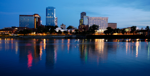 Little Rock AR skyline